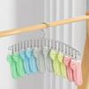 Space Saving Stainless Steel Hanger Strong Support Laundry Airer Hanger  Clothing Rack