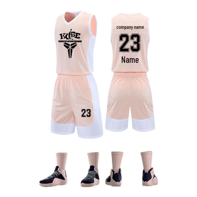 Junyouhui Unisex Basketball Uniform Set M