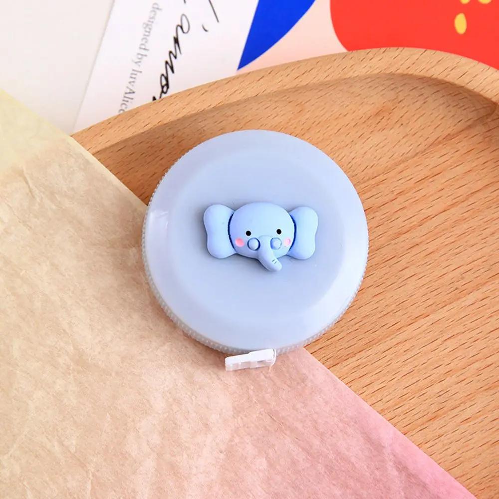1.5m Portable Retractable Ruler Mini Tape Measure Sewing Leather Ruler Children Height Ruler Centimeter Inch Roll Tape