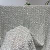 1/3/5yard Mesh Sequined Embroidery Fabric Elastic Mesh Vertical Sequin Fabric for Sewing Party Dress Wedding Stage Clothing