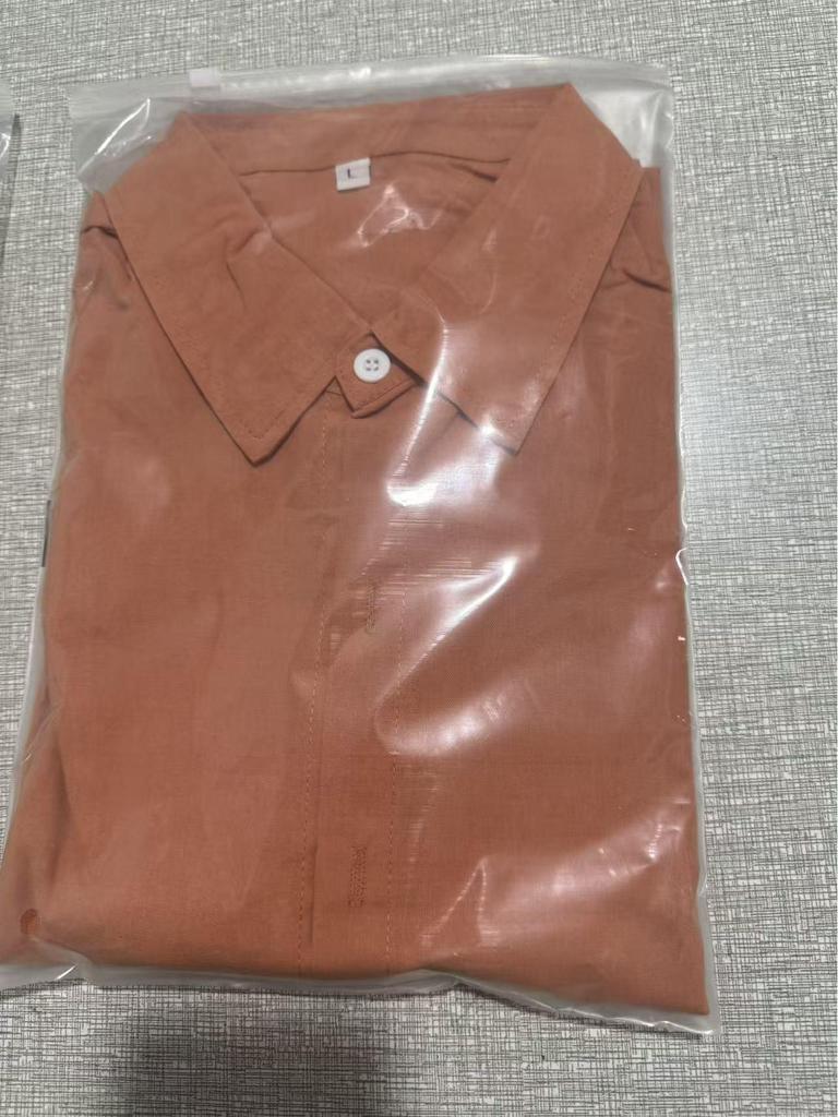 Men's Solid Color Cotton Linen Shirt - Long Sleeve Business Casual Style