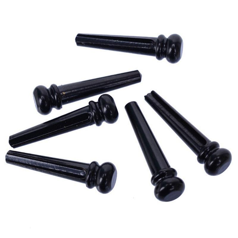 1Pc Chrom Akustikgitarre Messing Bass Bridge Pins String Nagel Pins / End Pins