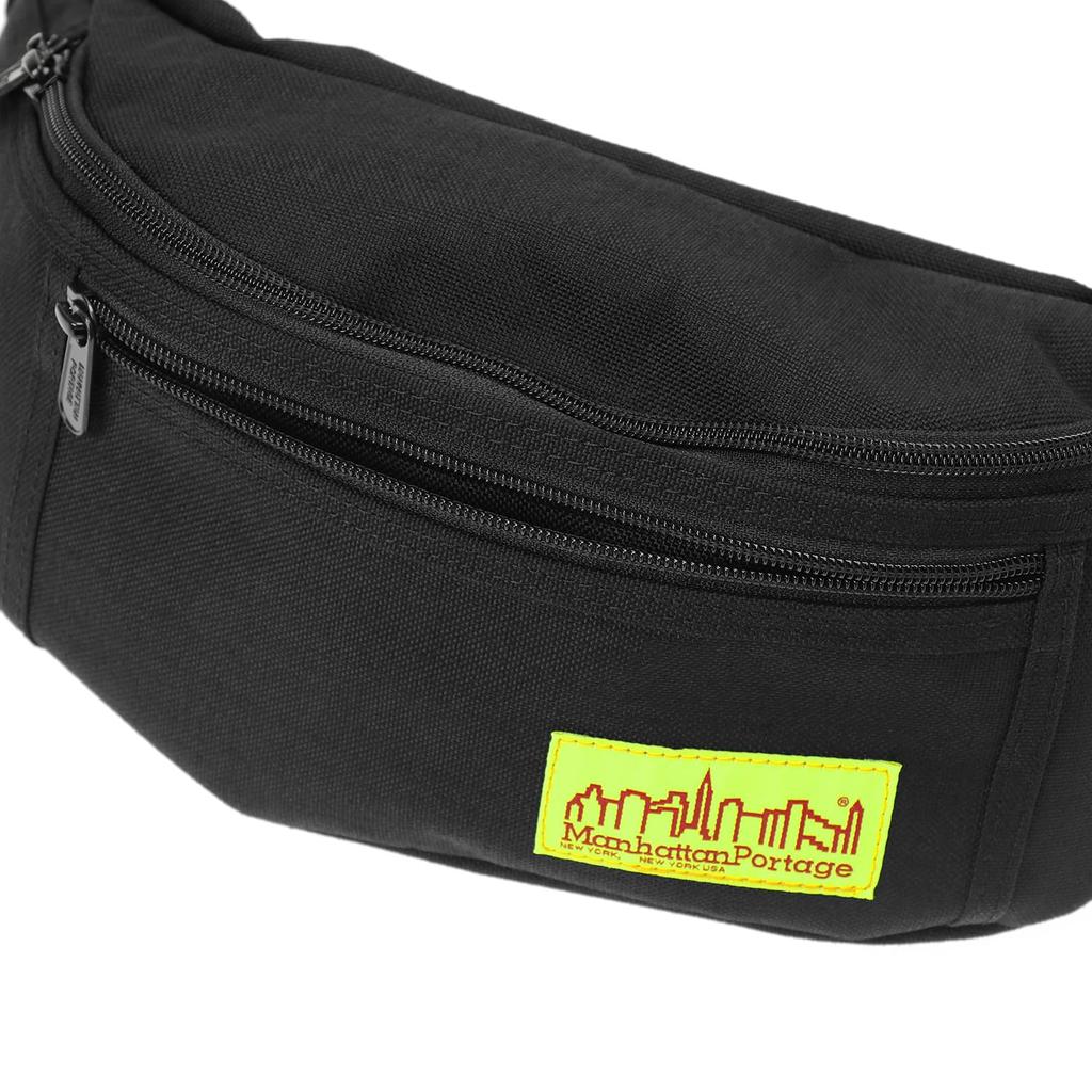 Manhattan Portage MP1101WPL Alleycat Waist Bag Black W.P.L. (Official Product) [Online Exclusive]