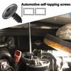 Metal Screws Self Tapping Mudguard Bumpers Self Tapping Fixing Screws Car Fastening Tool Sturdy Exterior Accessories For Home