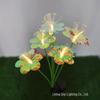 Waterproof Outdoor LED Fiber Optic Flower Lamp - Double-layer Lawn & Garden Decoration