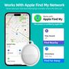 Apple AirTag-Compatible GPS Tracker: Anti-Loss Locator for Pets, Elderly, Wallets, and More