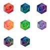 Fraktal Fidget Seksant Afstressningslegetøj 3D-printet Skrivebordslegetøj til Stresslindring Børnefødselsdagsgave Geometrisk Fidget-legetøj