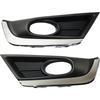 Front Left Right Fog Light Bezel Cover For Honda CRV CR-V 2017- 71156-TLY-H01 71106-TLY-H01 Brand New