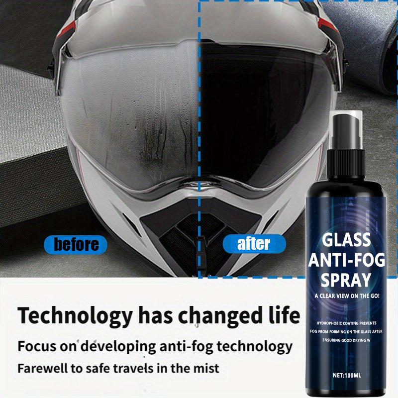 Universal Car Glass Rainproof Coating, Anti-Fog Spray for Car Windshields, Rearview Mirrors, Glasses, and Helmets, Enhances Waterproof Performance, 