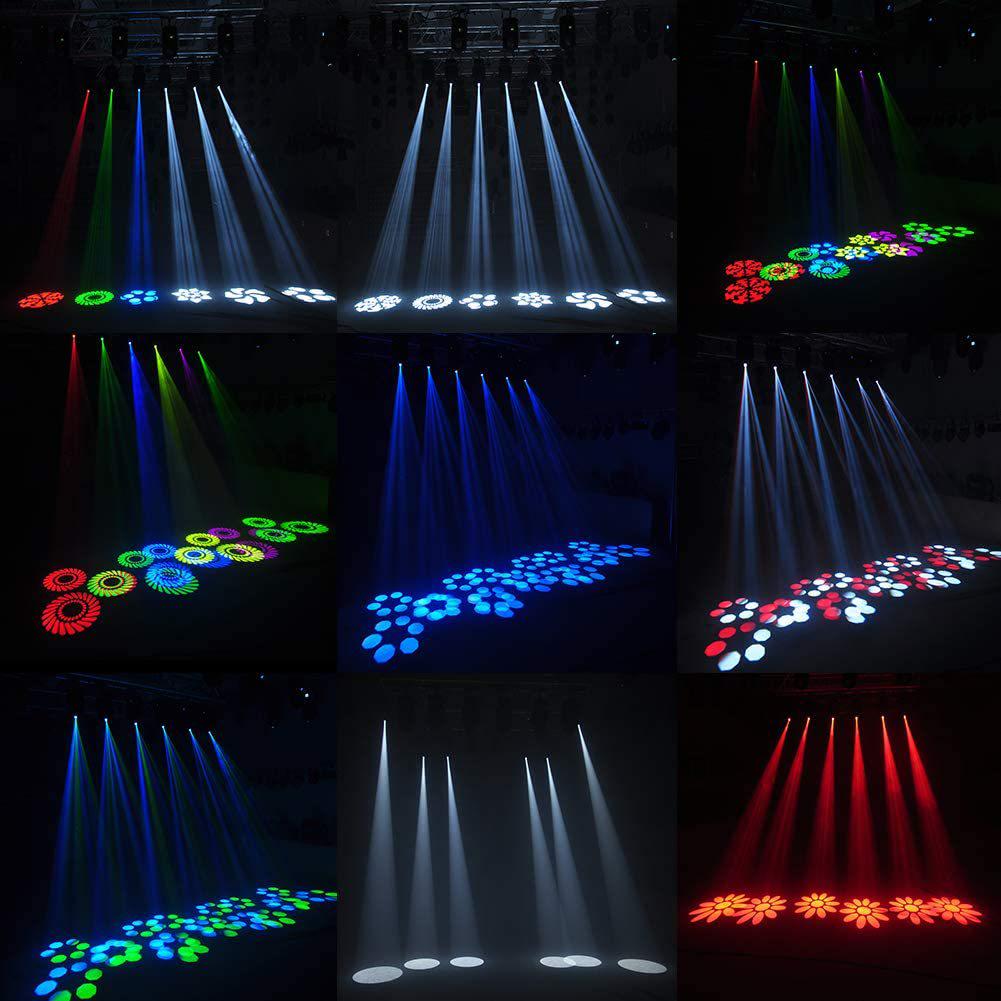 LED Mini 90W Moving Head Light with Beam Pattern and Prism for Nightclub and Stage Lighting