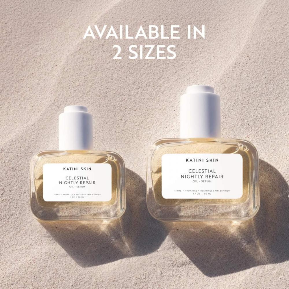 Katini Skin Celestial Nightly Skin Repair Oil Serum 1.7 Oz 50 Ml