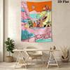 Parade Pattern Home Decor Tapestry, Wall Hanging, Decorative RV Wall Cloth.SGT0917418
