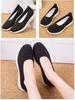 Women's Lightweight Mesh Slip-On Flats for Seniors