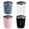 300ml 304 Stainless Steel Coffee Cup Mug With Lid Insulated Coffee Mug Double Wall Coffee Tumbler Heat-resistant Drinkware