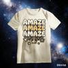 Project Hail Mary Rocky Amaze T-shirt Men and Women Summer Clothing Breathable Round Neck Short Sleeved Top