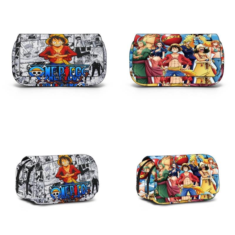 New Arrival! One Piece Cartoon Pencil Case For Students Durable Polyester Material
