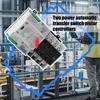 100A 4Pole Dual Power Automatic Transfer Switch Din Rail Mounted Transfer Controller for Home Generator Fast Switching
