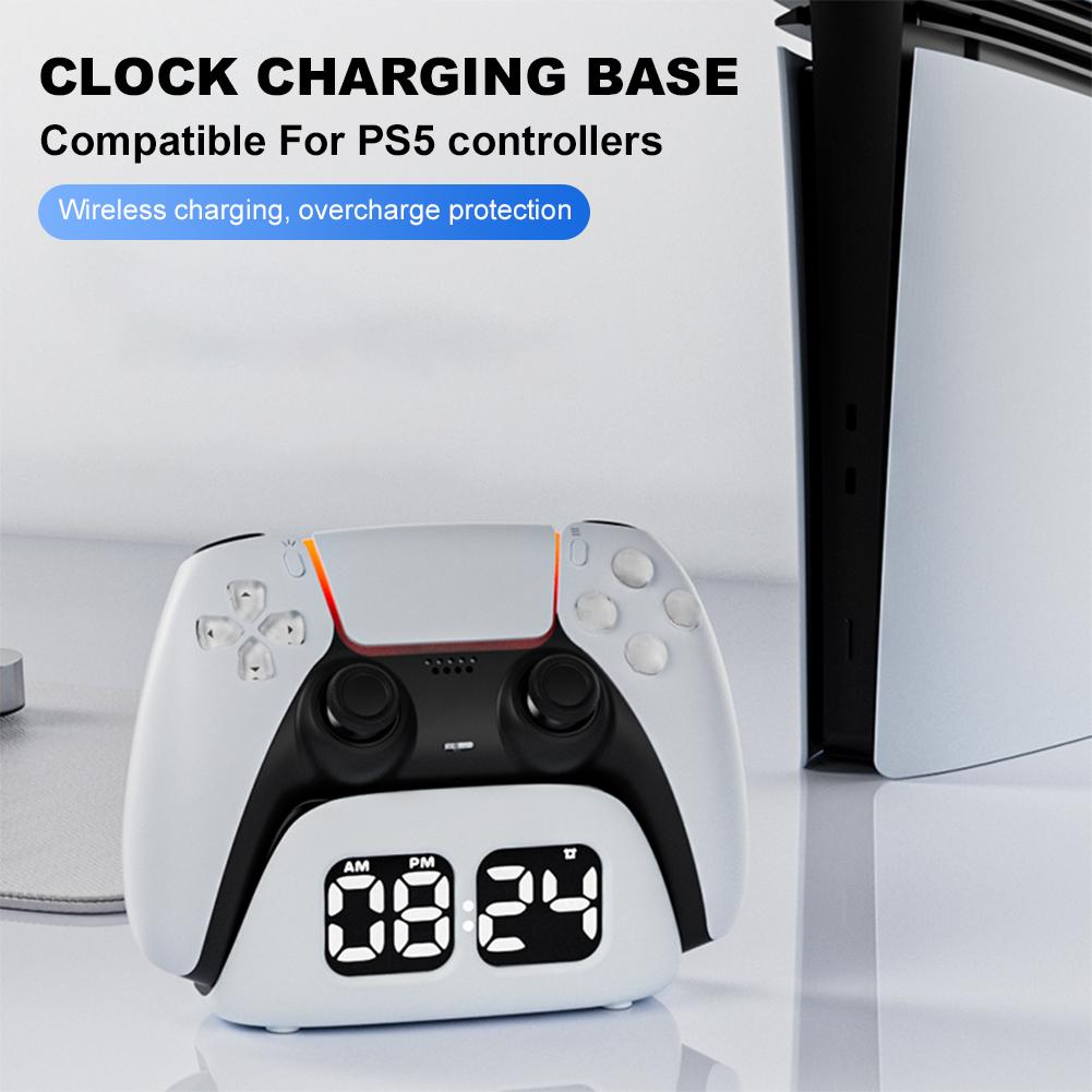 

Wireless Controller Charger for PS5 DualSense Controllers Easy Plug and Play Charging Station Compatible Sony PS5 Accessories CHINA