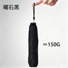 Macaron color ultra-light portable pencil umbrella, black coating sun protection umbrella, dual-purpose sun-and-rain dual-use, customizable logo
