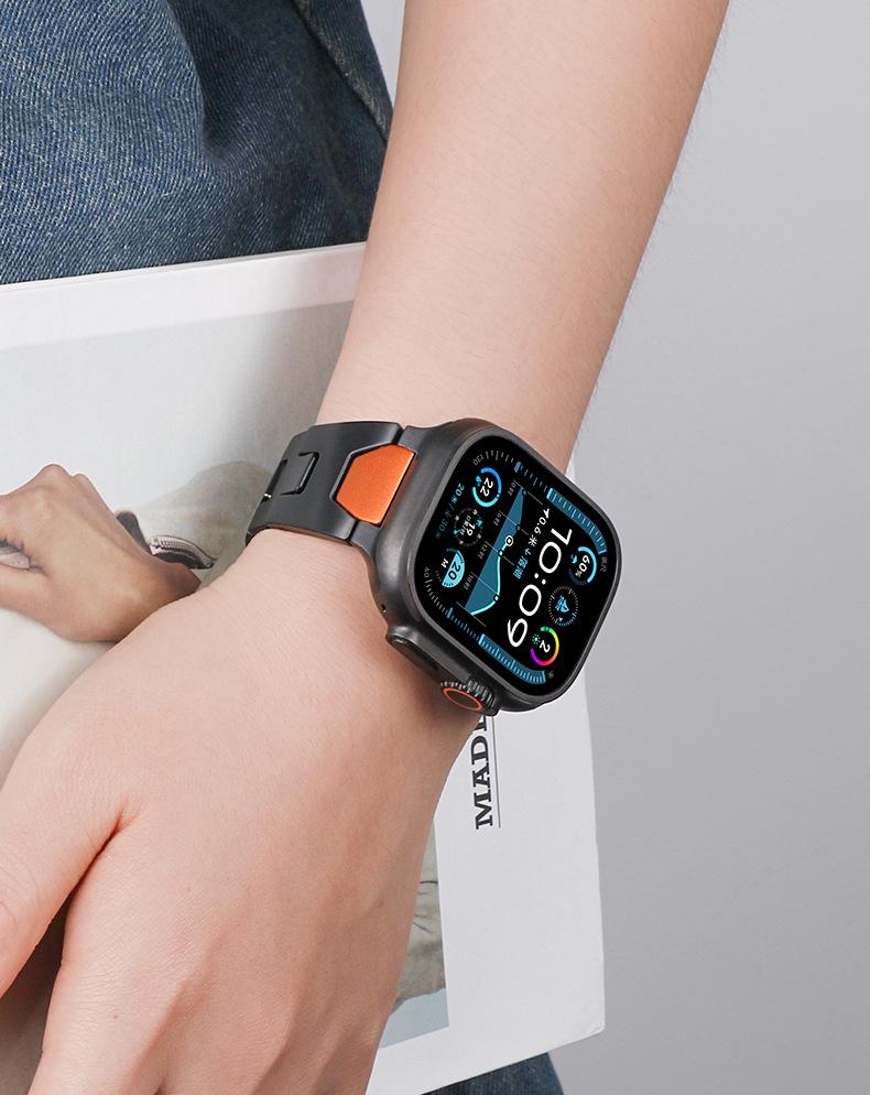 Apple Watch Ultra 3 Quick-Release H-Link Steel Business Band for Apple Watch 11