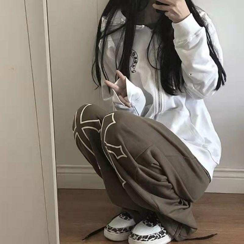 Baggy Wide Leg Pants Women Harajuku  Grunge Trousers  Fashion Clothes
