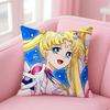 Anime S-Sailor Moons Cushion Cover Comfortable Reversible Pillow Cover Ideal For Car Sofa Bedroom & Beyond