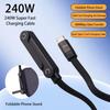 2-in-1 Design Charging Cable Built In Phone Stand Data Cable Mobile Phone Stand Cable  Office Use