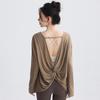 Elegant Women's Yoga Cover-Up Set: Casual Spring Sportswear for Pilates & Fitness