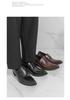 Herren Spitz zulaufende Leder High Heel Loafer, Große Größen, Britischer Stil für Formelle & Lässige Kleidung