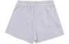 Converse Patch Realaxed Casual Shorts Women's Light Gray Blue Moderate 10024778-A01