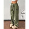 Spring/Autumn New American Retro Fashion Brand Casual Pants for Women - Loose Trendy Workwear Trousers