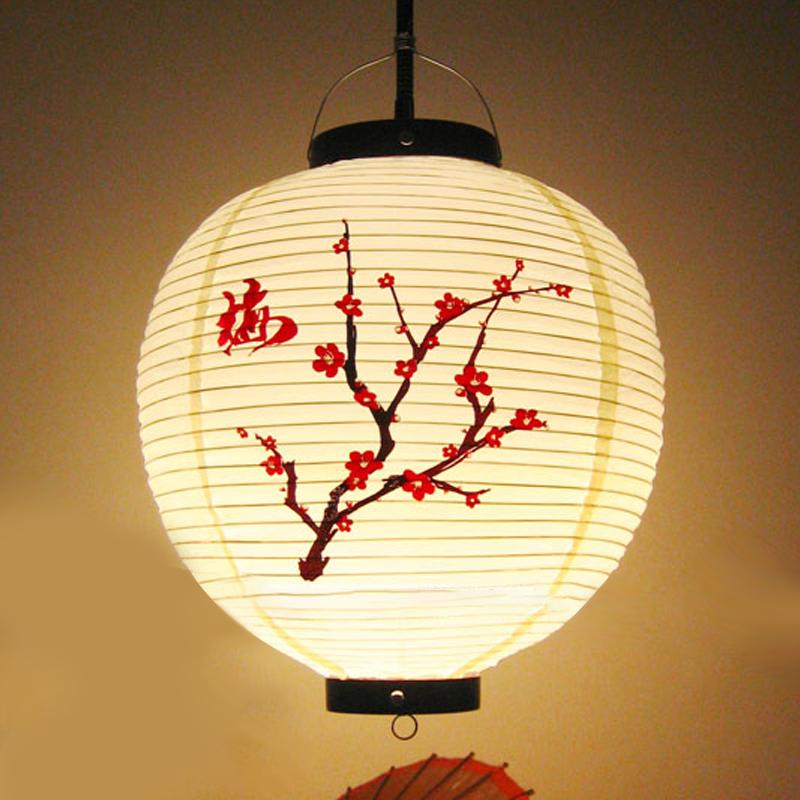 Upscale PVC Waterproof Japanese Style Lantern Sushi Ramen Izakaya Korean Cuisine Restaurant Pub Decor Hanging Lantern Outdoor