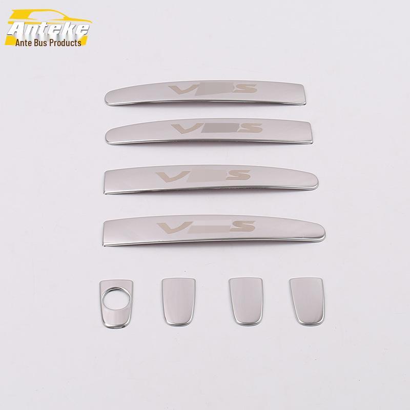 19 Vios Car Door Handle Bright Strip Armrest Decorative Strip Sticker
