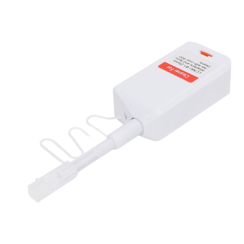 Glasfaserreiniger 180-Grad-Drehung Reinigung Glasfaserreiniger Stift für LC MU 1,25 mm Stecker