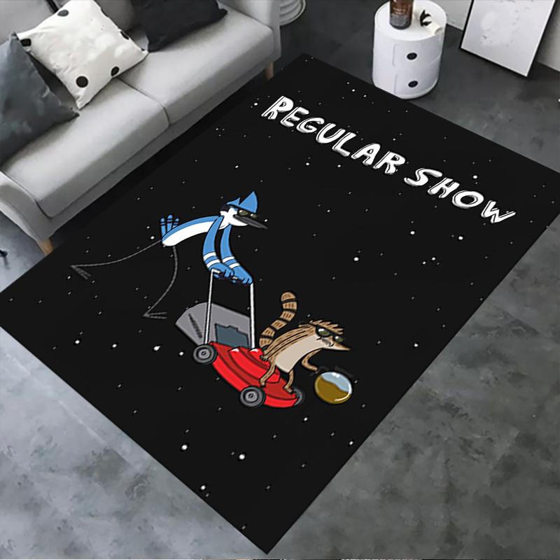 

2025 New Regular Show Carpet Rug for Living Room Bedroom Home Sofa Decoration,Kids play Non-slip Floor Mat131 40x60cm( 15x23in )