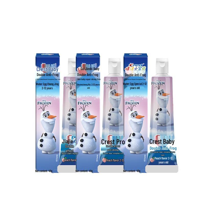 Crest Kids Dual Protection Anti-Cavity Toothpaste - Olaf Edition