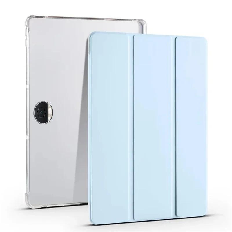 Pen Holder Flip Tablet Case for Honor Pad 9 8 V8 Pro 12.1 " 12 Inch X9 X8 A Pro 11.5 " 11 " Soft Clear Shockproof Protect Cover