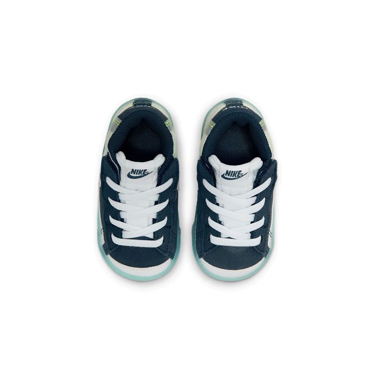 Nike Blazer Mid 77 TD Move To Zero - Armory Navy Baby Sneakers Blue Summit-White Glacier-Ice DJ0313-400