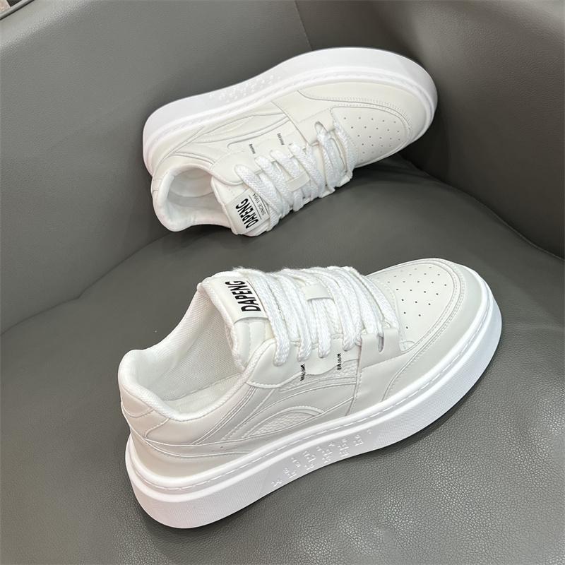 Nuove Scarpe da Skateboard Classiche alla Moda da Uomo, a Profilo Basso, Suola Spessa, Comode, Suola Morbida, Scarpe da Basket