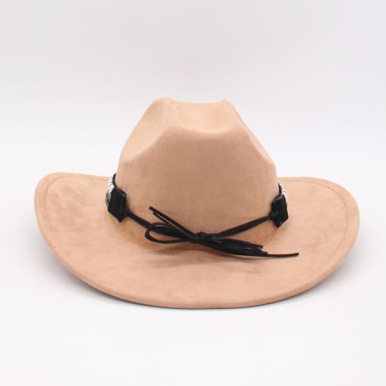 Cowboy Hat for Women And Men Shapeable Brim Western Cowgirl
