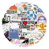 60 Cartoon Math Subject Stickers for Journals, Stationery, Water Bottles, Computers - Waterproof and Decorative (60 Sheets)