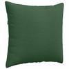 Sofa Cushions 2 Pieces Dark Green 45 X 45 Cm Cord Fabric