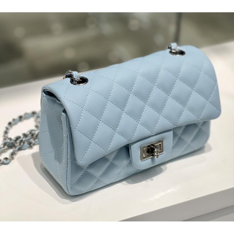 Women's Bag 2025 New Style Fashionable Ring-grid Chain One-shoulder Cross-body Classic Lock-locking