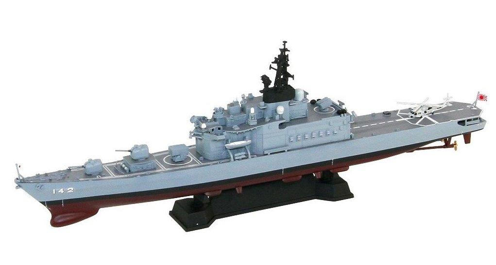 Skywave Series Japan Maritime Force Destroyer Hiei Plastic Model Kit J81 Pit-Road 1/700 Self-Defense DDH-142