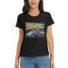 Women TShirt Back To The Future Summer Short Sleeve Tees Round Neck Cotton T Shirts Clothes Tops Streetwear