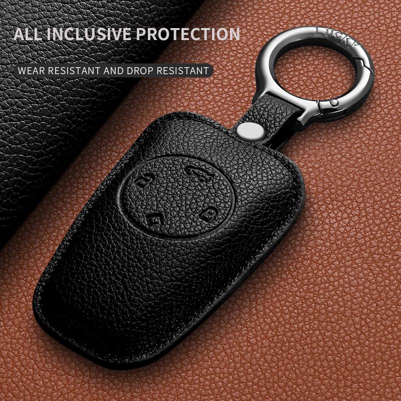1Pcs Fit For Leapmotor T03 S01 C11 Fit For C01 T03 S01 C11 Leap Control Cortex Auto Key Fob Cover Case Protector Housing Remote Auto Accessories