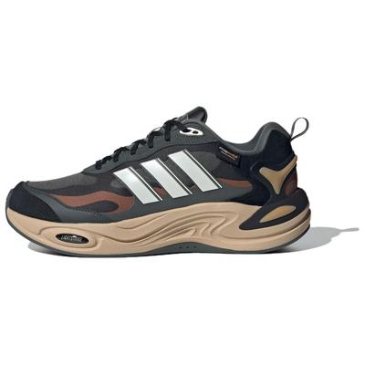 CLIMAWARM Slip Resistant Abrasion Resistant Low Top Running Shoes Unisex Dark Green Sneakers IH0476