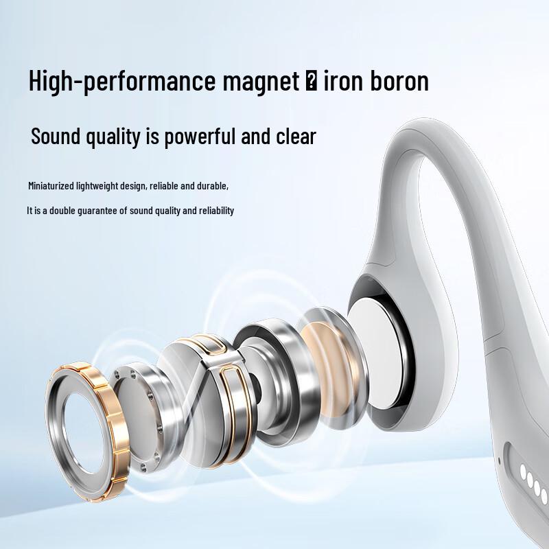 Lanston BE20 Open-Ear Bone Conduction Swimming & Sports Headphones