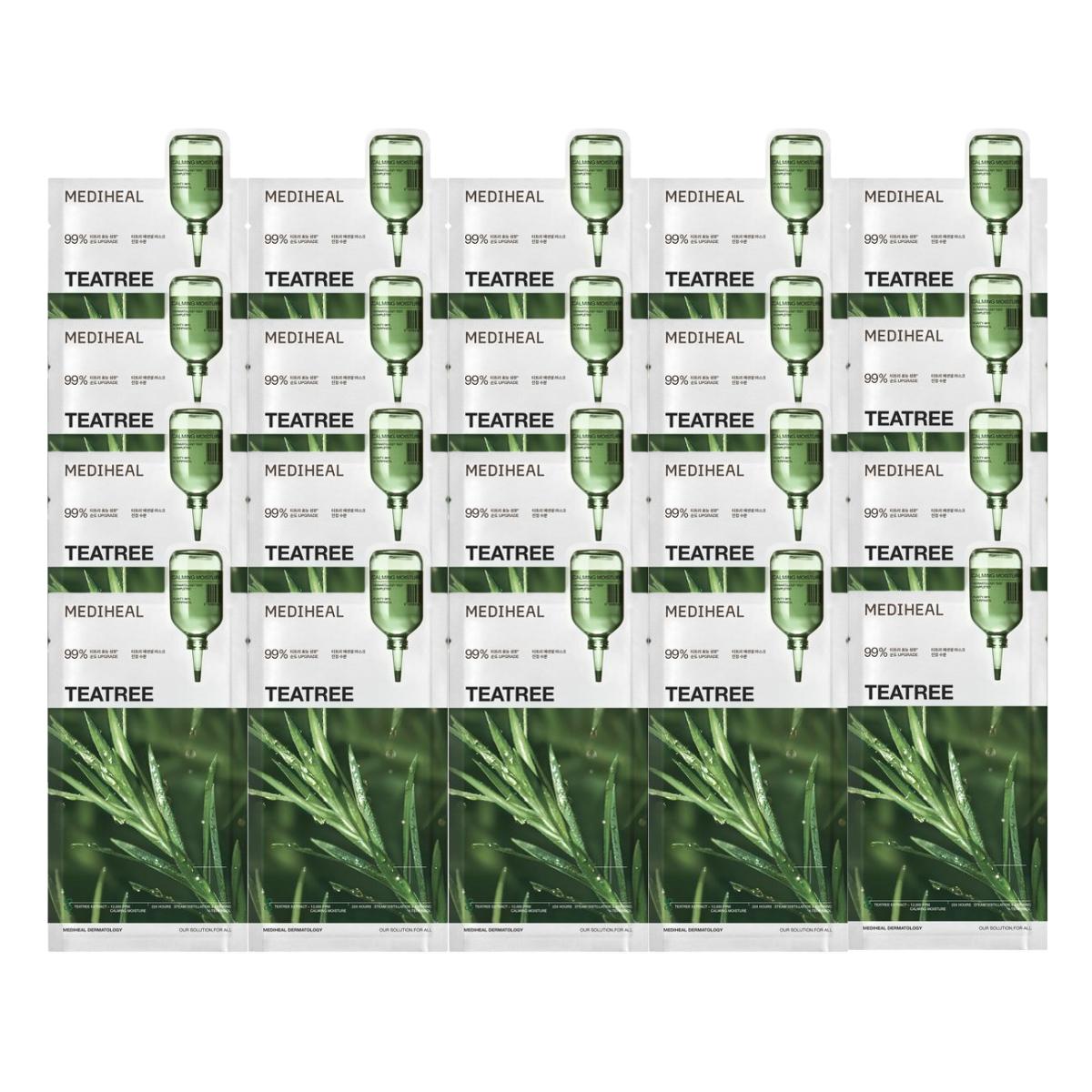 Маска для лица с маслом чайного дерева 10 штук 20PCS
