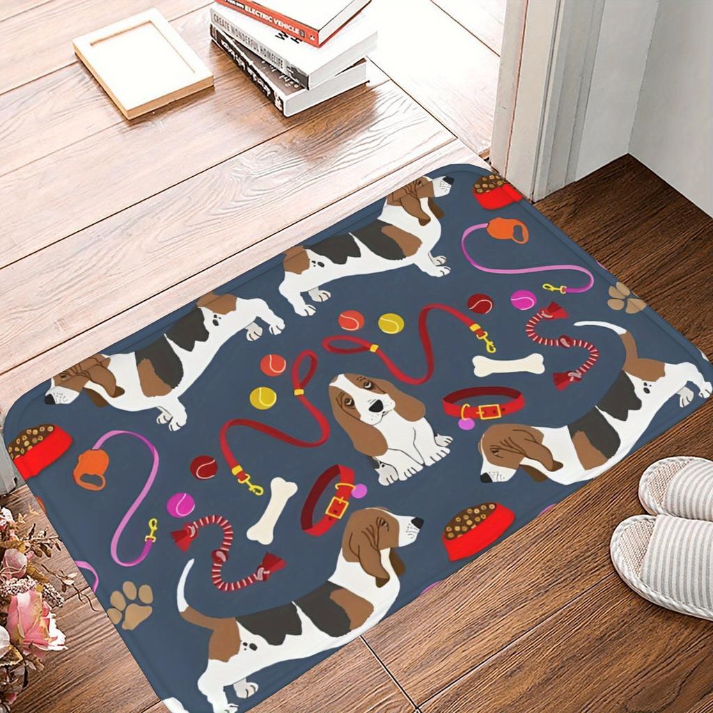 1PC Nectar Visitor Pattern Kitchen Rug Non-Slip Door Mat Pop design Bathroom Rug Bath Mat Carpet for Home Sink Laundry ecoreeree